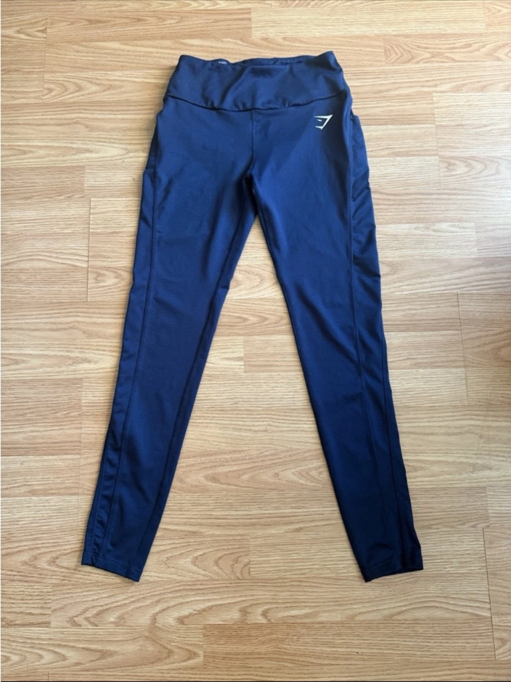 Gymshark Dark Blue High-Waist Performance Leggings